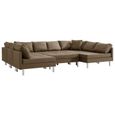 🌹🕊7299Nouveau Canapé d'angle sectionnel Contemporain- Canapé scandinave - Canapé de relaxation Canapé droit fixe Confortable Sofa-1
