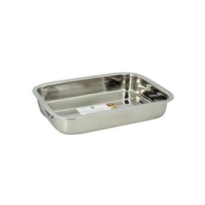 Plat ovale Bakir rouge - L 20 cm