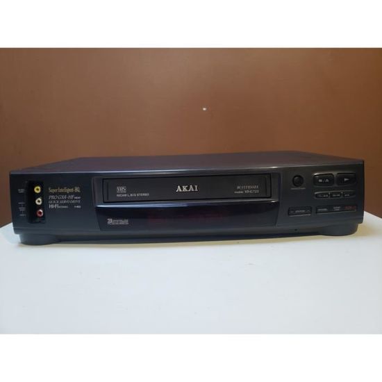 Magnétoscope Lecteur cassette enregistreur recorder VHS Akai VS