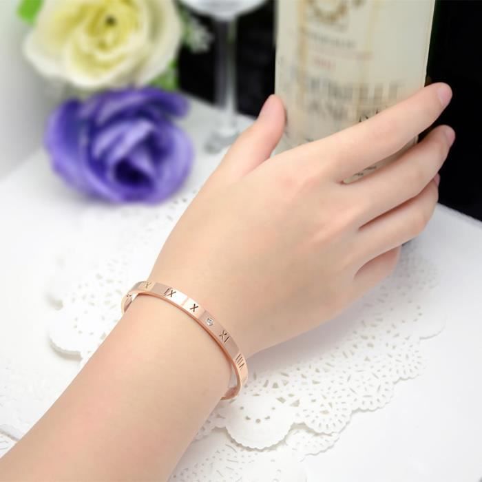 Love Ekg Bracelet For Women Adjustable Titanium Steel Rose Gold Heart  Bracelet Confession Gift Party Fashion Jewelry Wholesale - Bangles -  AliExpress