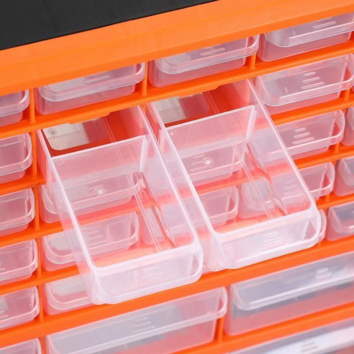 Boîte De Tri, Boîte Transparente Avec Couvercle Boîte Organisateur Avec