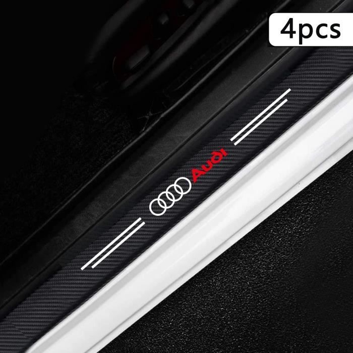 Film de protection de seuil de voiture pour Audi A1 A3 RS3 A4 A5 A6 A7 RS7  A8 Q3 Q5 Q7 R8, protection de porte de voiture, prote16 - Cdiscount Auto