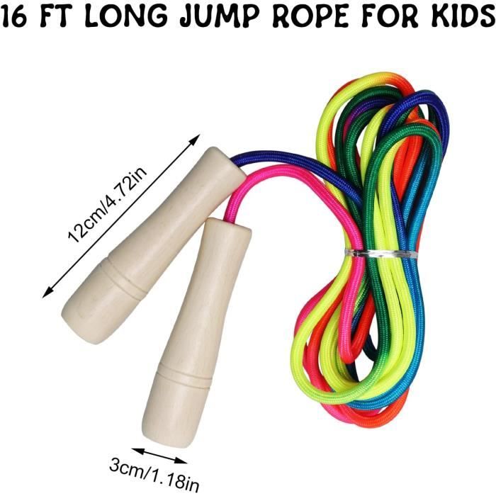 Corde à sauter longue pour balancer les enfants, 5 m - Longue