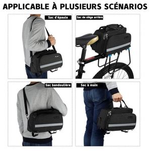 Porte Bagage Vélo électrique Sacoche VÃ©lo Nakamura Sacoche Pour