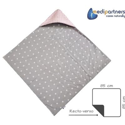 Coussin Refroidisseur Poussette été - Tissu Soie Glacée 600D - Anti-transpiration, Lavable à L'éponge - 78x32 Cm