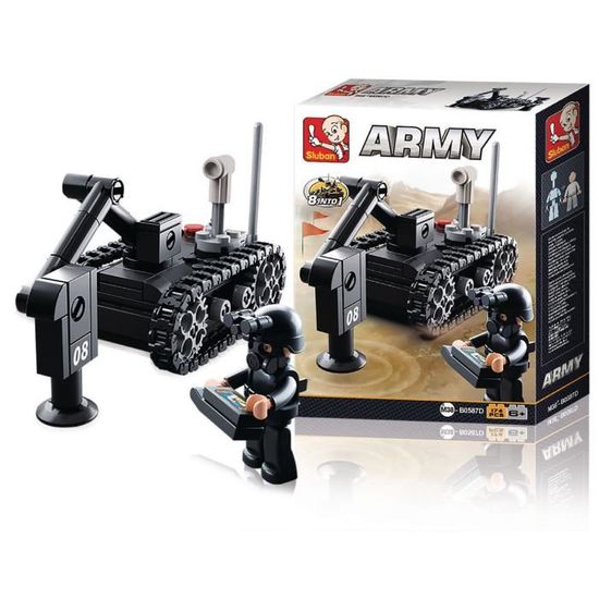JEU DE CONSTRUCTION COMPATIBLE LEGO SLUBAN ARMY CHAR MOYEN ALLIED MILITAIRE  ARMEE M38-B0860 - Cdiscount Jeux - Jouets
