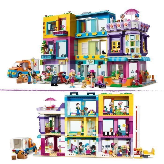 LEGO 41704 Friends L'Immeuble de La Grand-Rue: Maison de Poupée