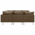 🌹🕊7299Nouveau Canapé d'angle sectionnel Contemporain- Canapé scandinave - Canapé de relaxation Canapé droit fixe Confortable Sofa-3
