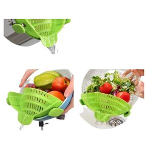 Passoires rétractables silicone | Pliables & compactes
