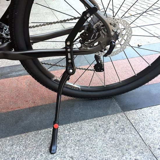 Béquille latérale réglable support de pied de vélo universel 24 à