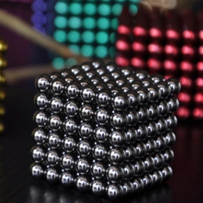 Billes Magnétiques Anti-Stress, Cube magnétique, Zanox, 216 Magnet Balls, Billes  Aimantées 5mm, couleur dorée - Cdiscount Jeux - Jouets