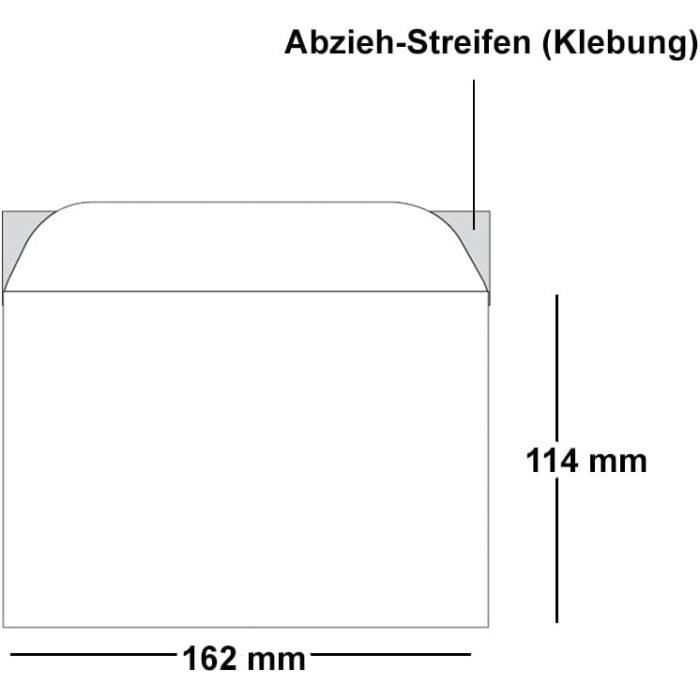 100 Enveloppes Marron Format C5 (229x162 Mm) - 90 G/m², Bandes Adhésives Autocollantes - Pour Documents A5 - 2