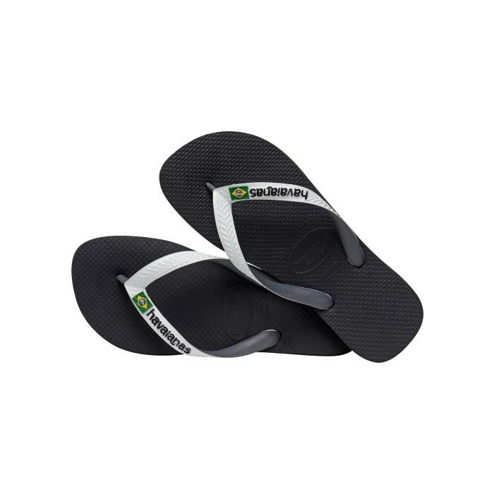 Havaianas Homme Brasil Mix Tongs Noir Cdiscount Sport