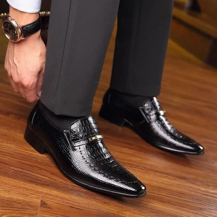 Chaussure en best sale crocodile homme