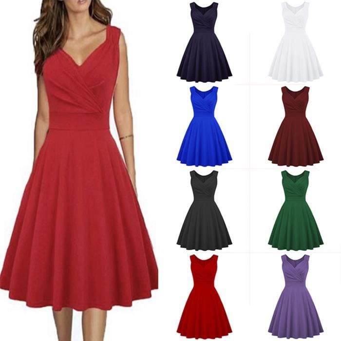 Robe elegante bleu marine shop