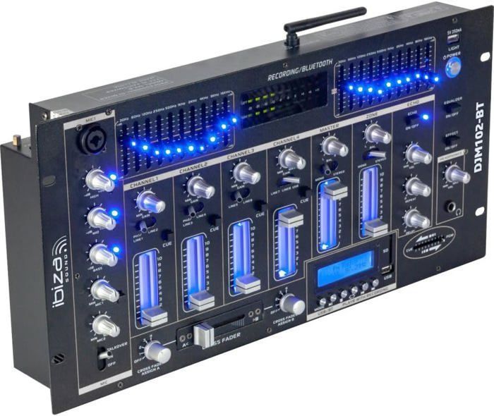 Amplificateur Mixeur Karaoké BMB DAX-1000 - 4CH, Écho Numérique, 230V, Occasion