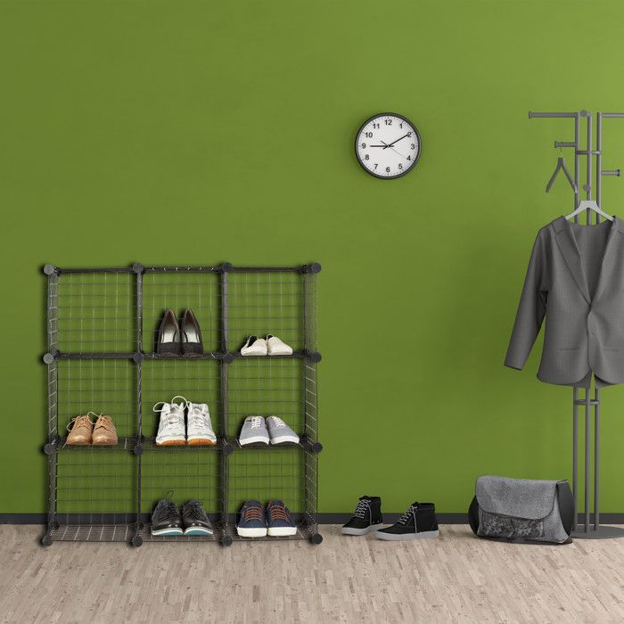 Relaxdays Étagère à Suspendre Lot De 3 Cubes Support Mural Meuble Rangement Bois Carre Differentes Tailles Brun 84696742