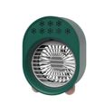 Mini Climatiseur Mobile 3 Vitesse Ventilateur De Refroidissement USB Humidificateur D'été Pour Chambre Bureau- Vert