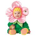 Déguisement Fleur pour bébé - Premium - Combinaison, Cagoule, 2 Chaussons - Bébé - Multicolore-0