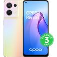 Smartphone OPPO Reno8 256Go 5G Or Chatoyant - Écran 6.4 po - Double SIM - Android 10-0