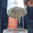 Tbest extracteur de miel portable Extracteur de miel en acier inoxydable portable Mini presse-miel outil de compression outil-0