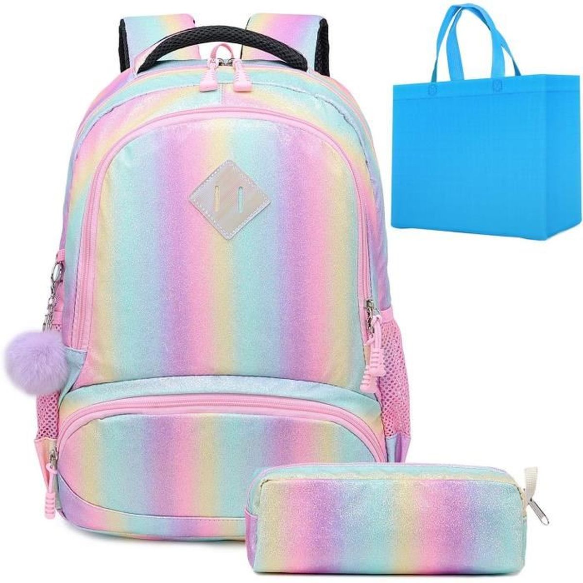 sac à dos multicolore