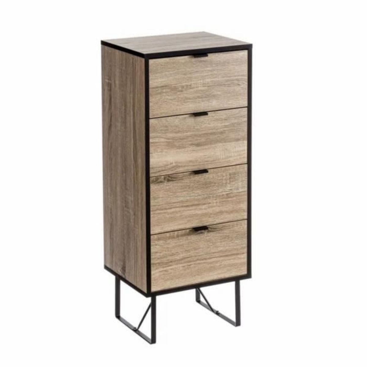 Rack De Rangement Toile - Dimensions 61x61x50 Cm - Noir - 4 Roues - Pour Ballons, Jouets, Affaires De Sport