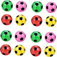 16Pcs Ballon Gonflable Jouets De Plage Tout-Petits Football Rose Fournitures De Fête en Plein Air Ballon De Football Bébé Ballons