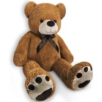 Jouet en peluche - DEUBA - Grand nounours brun Teddy Bear 100 cm - Doux et moelleux