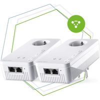 Devolo Mesh WiFi 2-1200 WiFi AC Kit de démarrage 2 adaptateurs WiFi pour réseau sans Fil Filet