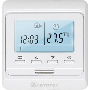 THERMOSTAT D'AMBIANCE Thermostat d'ambiance Programmable avec Sonde 16A 