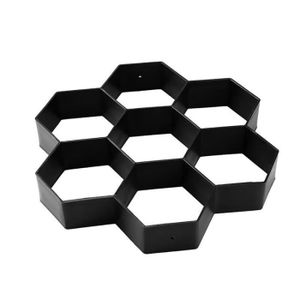 CARRELAGE - PAREMENT Carrelage,Moules de pavage hexagonaux réutilisable