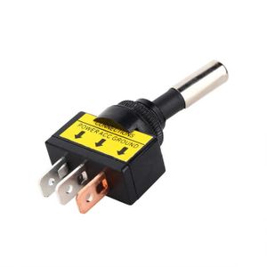 marque generique - 12V 20A 3pin Mini Interrupteur à Bascule LED ON / OFF  SPST Pour Voiture Dash Blue - Switch - Rue du Commerce