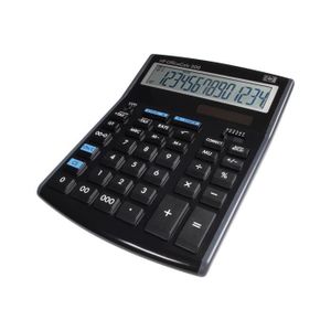 Hp calculatrice financière hp 10bii+, fonctionne par piles