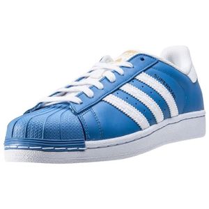 adidas superstar homme blanc bleu