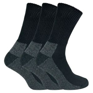 Hommes Chaussettes Soft Top Easy Grip non élastique riches en coton Diabetic Socks UK Taille 6-11