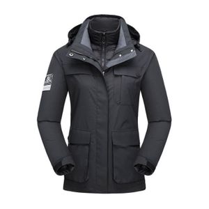 Veste D’hiver Matelassée Pour Femme Marikoo B354 – Col Montant, Doublure Fourrure Chaude – Coupe Cintrée, Poches Zippées, Nombreuses Couleurs - 3