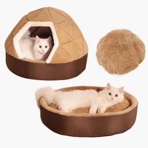 NICHE Niche pour animal domestique - Tente pour chatons et chiens de petite taille - Pliable - Intérieur ou extérieur - Lavable[S189]
