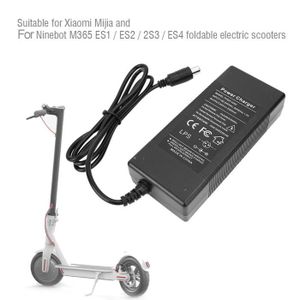 CHARGEUR DE BATTERIE Chargeur de batterie adaptateur de Trottinette scooter électrique 42V 2A pour Xiaomi 220V (prise UE) abilityshop