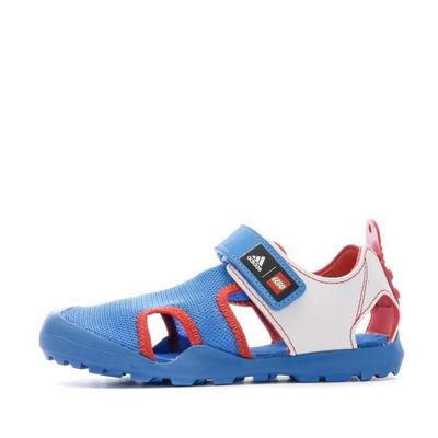 Sandales Garcon Adidas Lego Captain Toey Bleu Tige textile Fermeture scratch Bleu Cdiscount Chaussures
