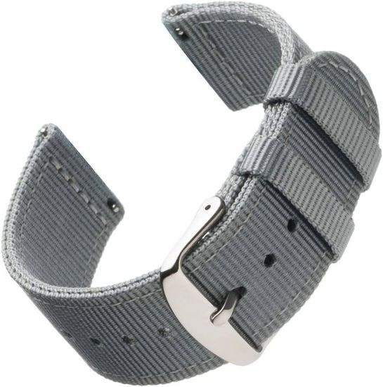 Bracelet De Montre En Nylon à Dégagement Rapide - Taille Unique - Générique