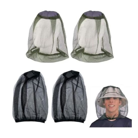Mbsomnus Casquette De Moustiquaire Gris Avec Filet Face Cover Chapeau Séchage Rapide Large Bord Protection Solaire Pour Randonnée En Plein Air Camping Jardinage Pêche