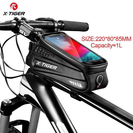 Sacoche De Cadre Vélo BELLE VOUS – 1,8L, étanche, Nylon, Pour VTT/route/gravel, Rangement Outils Ou Téléphone