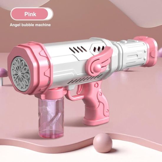 Pistolet à Bulles,Machine à Bulles Portable Licorne,Pistolet à Bulles Automatique pour Enfants,Machine a Bulles pour Enfant,avec Solution à Bulles ,Machine a Bulle pour Les Mariages,Anniversaire,Fête