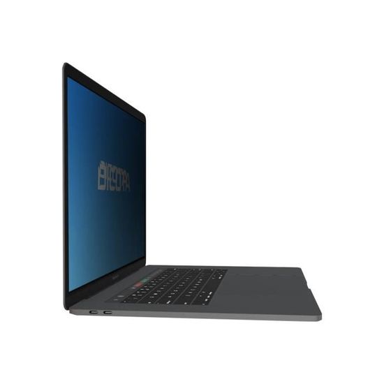 DICOTA Secret Silicone, Polytéréphtalate d'éthylène Noir Filtre de confidentialité pour écran - Pour 33 cm (13") LCD MacBook Pro