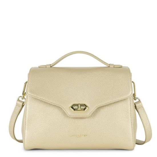 Oyachic Porte-Monnaie Femme Cuir PU Floral Vintage – Fermoir Clic-Clac, Grain Bois Rétro, Compact Et Élégant 13x11,5 Cm