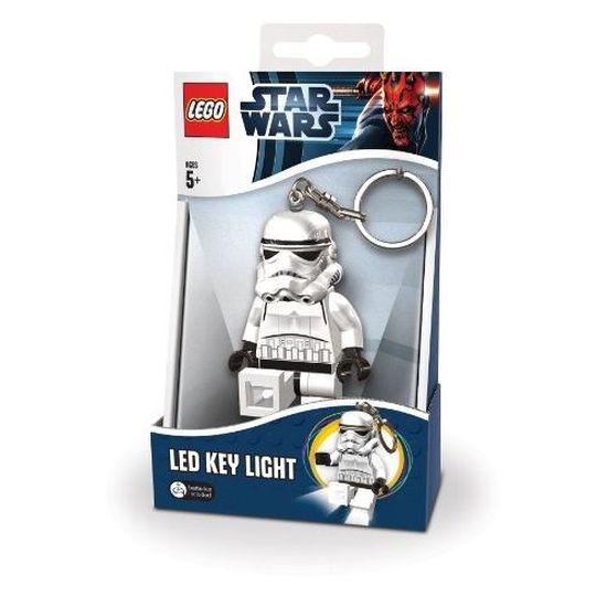 Porte Clé Led Star Wars Stormtrooper - JURATOYS - Lego Star Wars - Blanc - Mixte - Intérieur - Enfant
