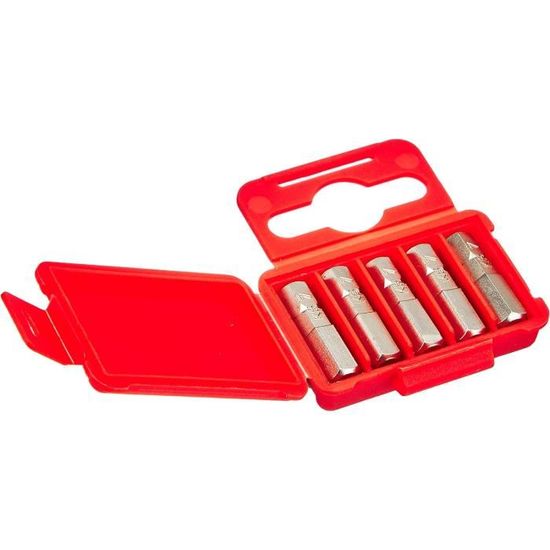 Boîte De 5 Embouts De Vissage SPANNER®, L.75 Mm - 1/4