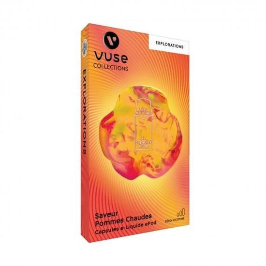 Vape Pods Vuse GO Zero Nicotine Creamy Tobacco Vuse 0% Nicotine Pods