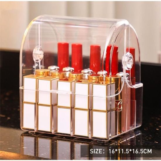 Boîte Rangement 6 Tiroirs Acrylique Transparent – Organiseur Maquillage & Bijoux